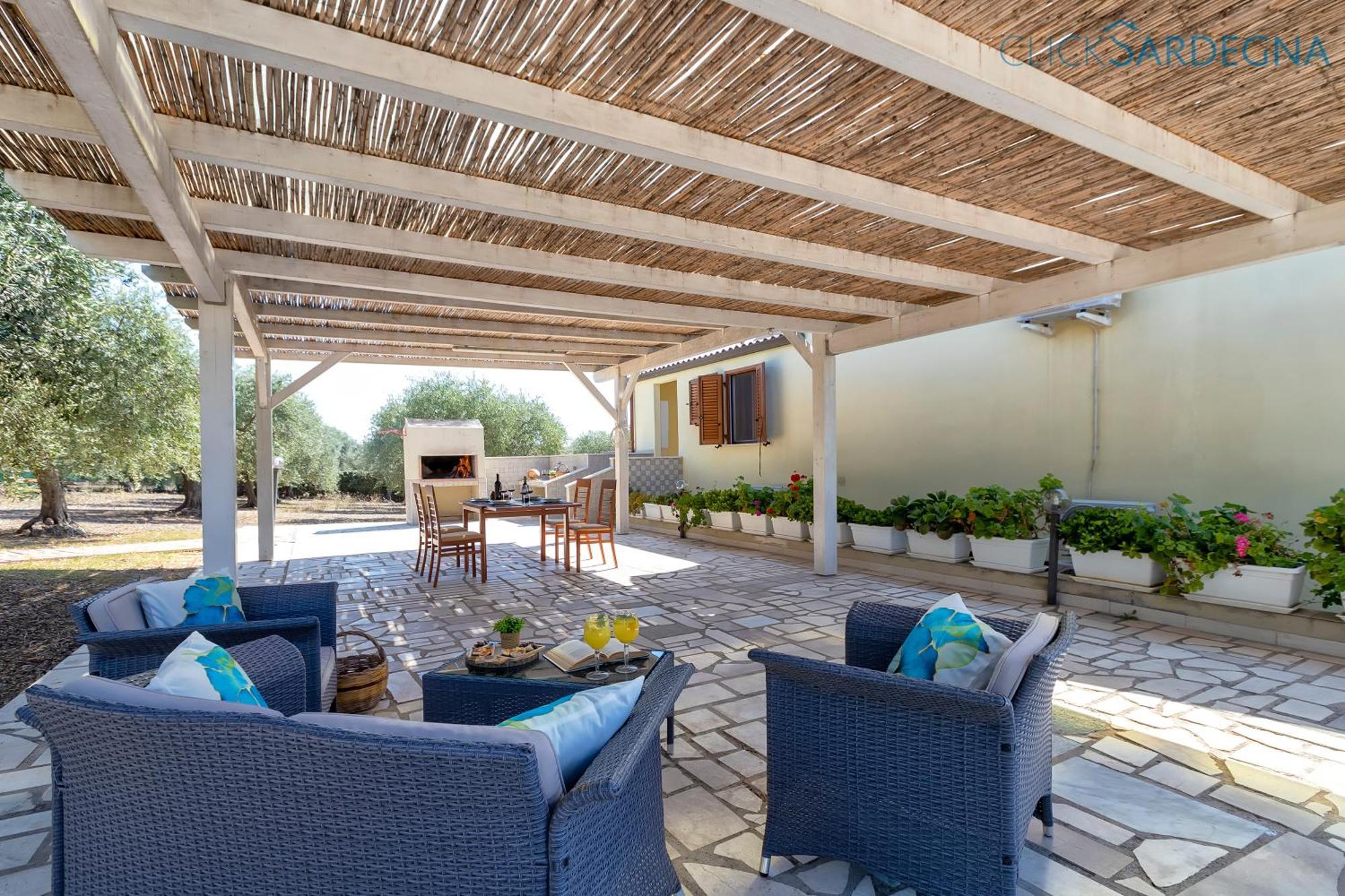 Casa Sant'Anna In Villa Brionis Con Grande Veranda Vista Mare Альгеро Екстер'єр фото