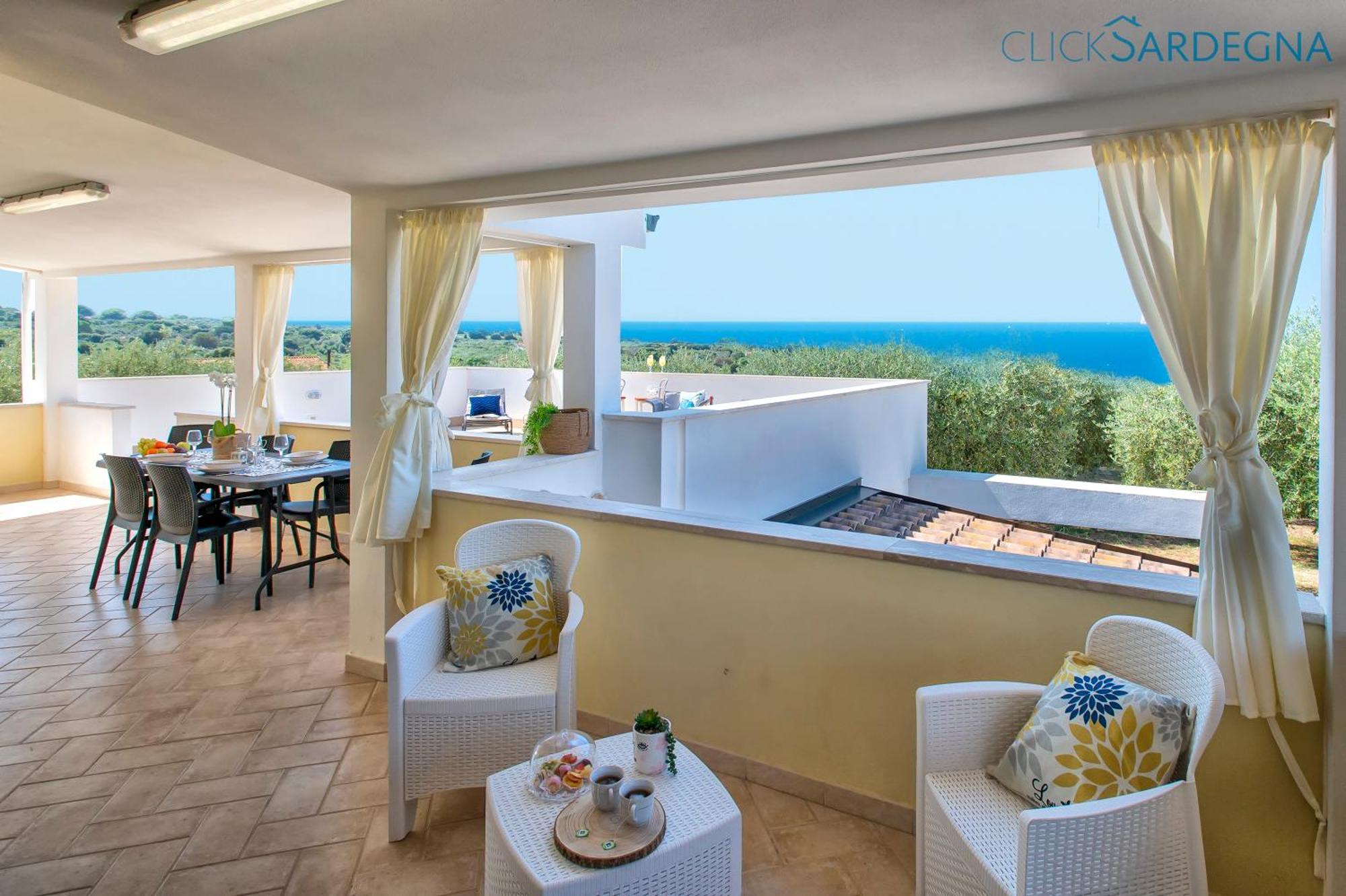 Casa Sant'Anna In Villa Brionis Con Grande Veranda Vista Mare Альгеро Екстер'єр фото